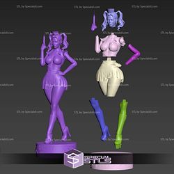 Harley Quinn Nurse Outfit 3D Print Files