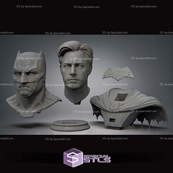 Justice League Batman Bust 3D Print Files