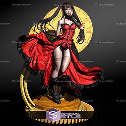 Kurumi Tokisaki Waifu 3D Print Files