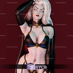 Lady Death Tomb Skull Bikini 3D Print Files