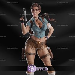 Lara Croft Treasure Hunter 3D Print Files