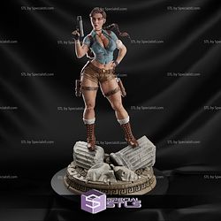 Lara Croft Treasure Hunter 3D Print Files