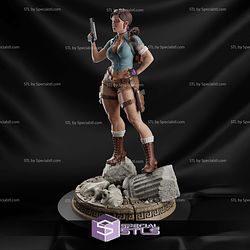 Lara Croft Treasure Hunter 3D Print Files