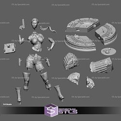 Lara Croft Treasure Hunter 3D Print Files