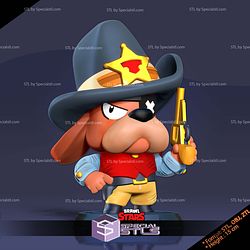 Marshal Ruffs Brawl Stars 3D Print Files