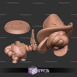 Marshal Ruffs Brawl Stars 3D Print Files