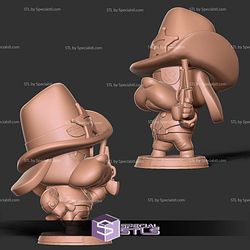 Marshal Ruffs Brawl Stars 3D Print Files