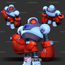 Melee Robot Brawl Stars 3D Print Files