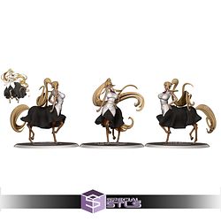 Monster Musume Centorea V4 3D Print Files