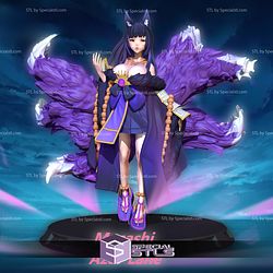 Musashi Waifu Alone Statue Azur Lane 3D Print Files