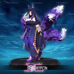 Musashi Waifu Alone Statue Azur Lane 3D Print Files