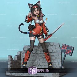 Nekomiya Mana Zenless Zone Zero 3D Print Files