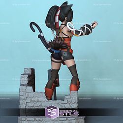 Nekomiya Mana Zenless Zone Zero 3D Print Files