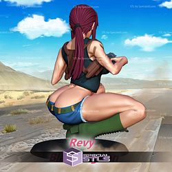 Revy Waifu Black Lagoon 3D Print Files