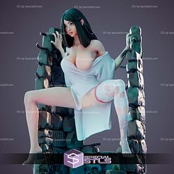 Sadako Yamamura The Well NSFW 3D Print Files