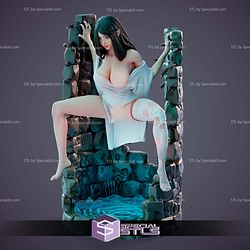 Sadako Yamamura The Well NSFW 3D Print Files