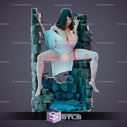 Sadako Yamamura The Well NSFW 3D Print Files