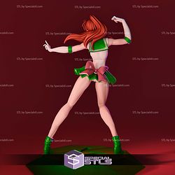 Sailor Jupiter Action Pose 3D Print Files