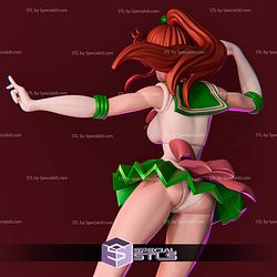 Sailor Jupiter Action Pose 3D Print Files