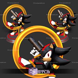 Shadow Sonic the Hedgehog 2 3D Print Files