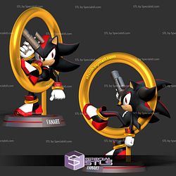 Shadow Sonic the Hedgehog 2 3D Print Files