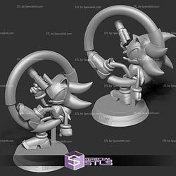 Shadow Sonic the Hedgehog 2 3D Print Files