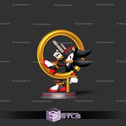 Shadow Sonic the Hedgehog 2 3D Print Files