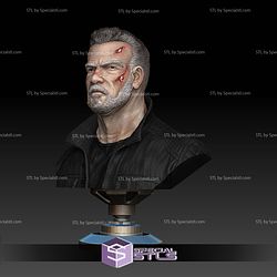 Terminator Dark Fate Bust 3D Print Files