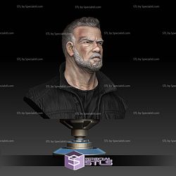 Terminator Dark Fate Bust 3D Print Files