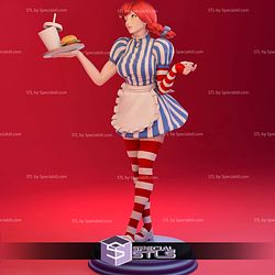 Wendy Thomas Mascot V2 3D Print Files