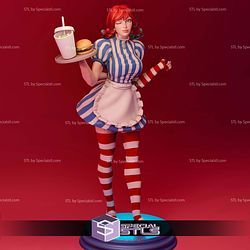 Wendy Thomas Mascot V2 3D Print Files