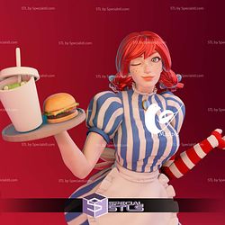 Wendy Thomas Mascot V2 3D Print Files