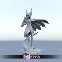 Xayah League of Legends 3D Print Files