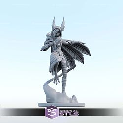 Xayah League of Legends 3D Print Files