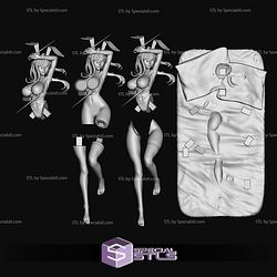 Yor Forger Dakimakura Bed 3D Print Files