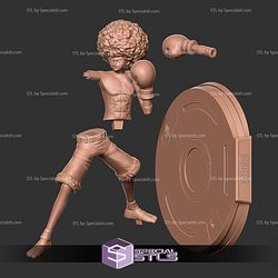 Afro Luffy One Piece 3D Print Files