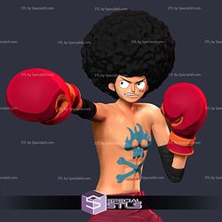 Afro Luffy One Piece 3D Print Files