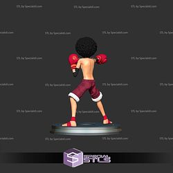 Afro Luffy One Piece 3D Print Files