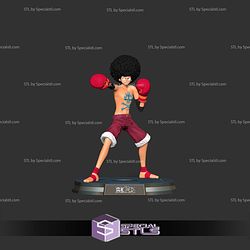 Afro Luffy One Piece 3D Print Files