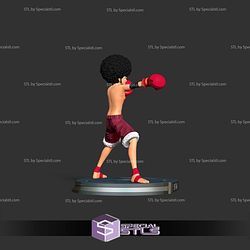 Afro Luffy One Piece 3D Print Files