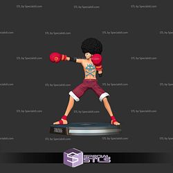 Afro Luffy One Piece 3D Print Files