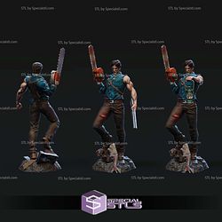 Ash and Chainsaw 3D Print Files