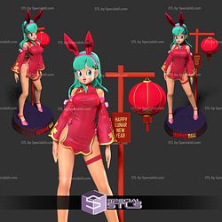 Bulma Lunar New Year 3D Print Files