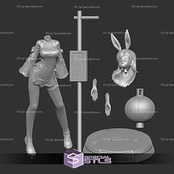 Bulma Lunar New Year 3D Print Files