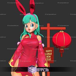 Bulma Lunar New Year 3D Print Files