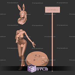 Bulma Showgirl Pole 3D Print Files