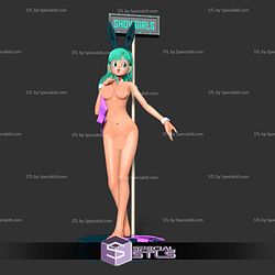 Bulma Showgirl Pole 3D Print Files