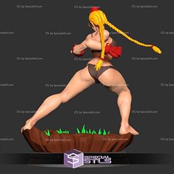 Cammy Bikini Ready to Fight 3D Print Files