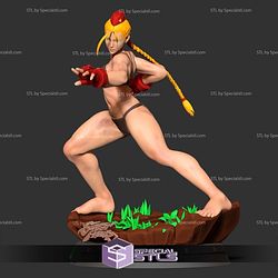 Cammy Bikini Ready to Fight 3D Print Files