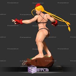 Cammy Bikini Ready to Fight 3D Print Files